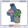 Cookie Monster and Oscar the Grouch design, instant download PNG 1 Cookie Monster and Oscar the Grouch design, instant download PNG