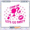 Come on let's go party design, perfect for fun celebrations 2 Come on let's go party design, perfect for fun celebrations