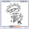 Coloring Page of Fun Character, Instant Download SVG and PNG 2 Coloring Page of Fun Character, Instant Download SVG and PNG