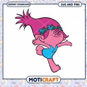 Colorful Troll Character PNG Download, Perfect for Craft Projects