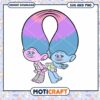 Colorful Trolls Character Design PNG Download, Instant Art for Kids
