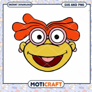 Colorful Cartoon Character PNG Download, Perfect for Crafts and Designs