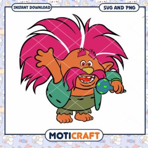 Colorful Cartoon Character Illustration, Downloadable SVG and PNG
