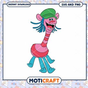 Colorful cartoon character illustration, perfect for your designs