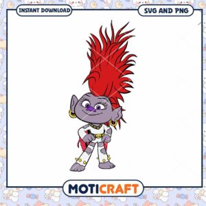 Colorful Cartoon Character Design, Downloadable SVG and PNG Files