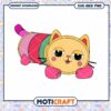 Colorful Cartoon Cat Design, Perfect for Instant Download Art 2 Colorful Cartoon Cat Design, Perfect for Instant Download Art