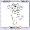 Christmas Cookie Monster SVG PNG 2 Christmas Cookie Monster SVG PNG