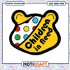 Children in Need Charity Design for Kids, Downloadable SVG PNG File 2 Children in Need Charity Design for Kids, Downloadable SVG PNG File