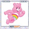 Cheerful Rainbow Bear SVG PNG