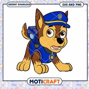 Chase Paw Patrol SVG PNG
