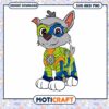 Cartoon wolf character design for download, SVG and PNG files available