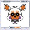 Cartoon Fox Mask Clipart for Crafts, Instant Download and Print