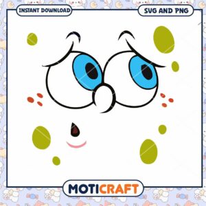 Cartoon Eyes SVG PNG Instant Download