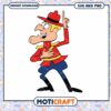 Cartoon character in red uniform design, instant download available 2 Cartoon character in red uniform design, instant download available