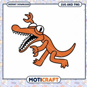 Cartoon Alligator SVG PNG Instant Download