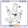 Cartoon animal character illustration, suitable for crafts and prints 2 Cartoon animal character illustration, suitable for crafts and prints