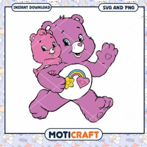 Care Bears SVG Bundle Mama & Cub