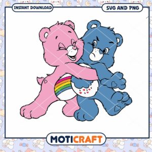 Care Bears Hug SVG, PNG Download