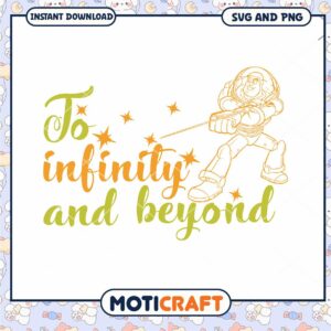 Buzz Lightyear SVG To Infinity & Beyond