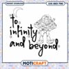 Buzz Lightyear to Infinity and Beyond design, perfect for crafts 2 Buzz Lightyear to Infinity and Beyond design, perfect for crafts