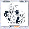 Bugs Bunny and Friends Coloring Page Instant Download, Fun for All Ages 2 Bugs Bunny and Friends Coloring Page Instant Download, Fun for All Ages