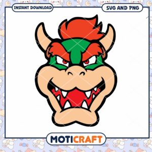 Bowser SVG PNG Instant Download