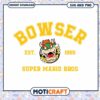 Bowser SVG PNG Instant Download 1985