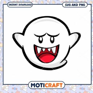 Boo SVG PNG Instant Download