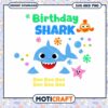 Birthday Shark Instant Download, Fun SVG and PNG for Parties