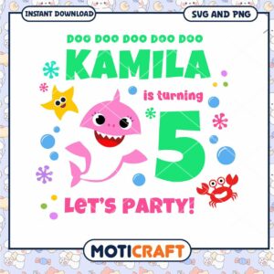 Birthday party decoration for Kamila