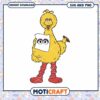 Big Bird SVG and PNG download, perfect for crafts and decor 1 Big Bird SVG and PNG download, perfect for crafts and decor