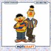 Bert Ernie SVG PNG Cut File Instant Download
