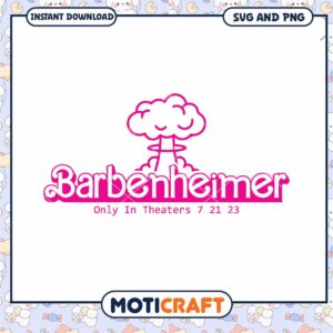 Barbieheimer SVG PNG Instant Download