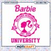 Barbie University logo design, instant download SVG and PNG files 2 Barbie University logo design, instant download SVG and PNG files