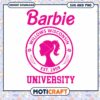Barbie University Design for Instant Download, SVG and PNG Files 2 Barbie University Design for Instant Download, SVG and PNG Files