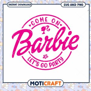 Barbie Party SVG Instant Download