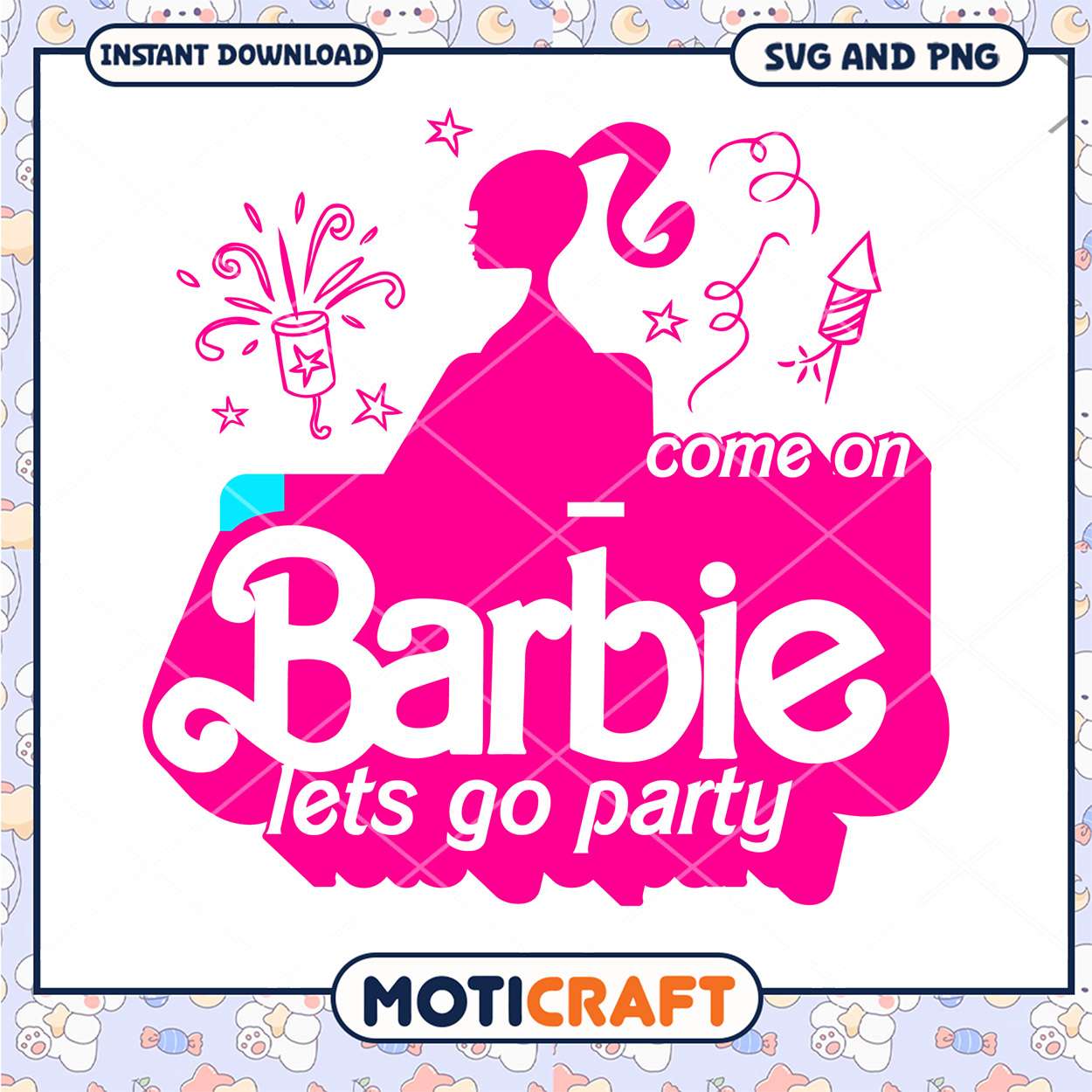 Barbie party design, perfect for festive celebrations and fun Barbie party design, perfect for festive celebrations and fun