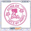 Barbie Party Design PNG, Perfect for Fun Celebrations Crafts