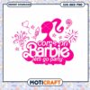 Barbie Party Design for Celebrations, Instant Download SVG PNG
