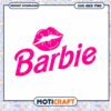 Barbie Kiss SVG PNG Cut File