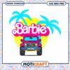 Barbie Jeep SVG PNG Instant Download