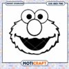 Elmo face SVG and PNG, perfect for crafts and designs 1 Elmo face SVG and PNG, perfect for crafts and designs