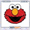 Elmo Face Clipart for Crafting Projects, Instant Download PNG and SVG 2 Elmo Face Clipart for Crafting Projects, Instant Download PNG and SVG