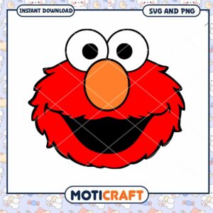 Elmo Character PNG Download, Fun Design for Crafts and Projects