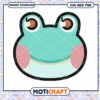 Cute Frog Face SVG PNG Instant Download