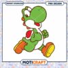 Yoshi Character PNG Design, perfect for instant downloads and crafts