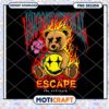 Unconditional Escape Bear Design for Digital Download, Eye Catching Artwork