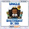 Uncle of the Birthday Boss PNG Design, Instant Download Product