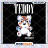 Teddy Bear PNG Design for Instant Download, Cute and Colorful Art