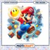 Super Mario PNG Design, perfect for instant download artwork